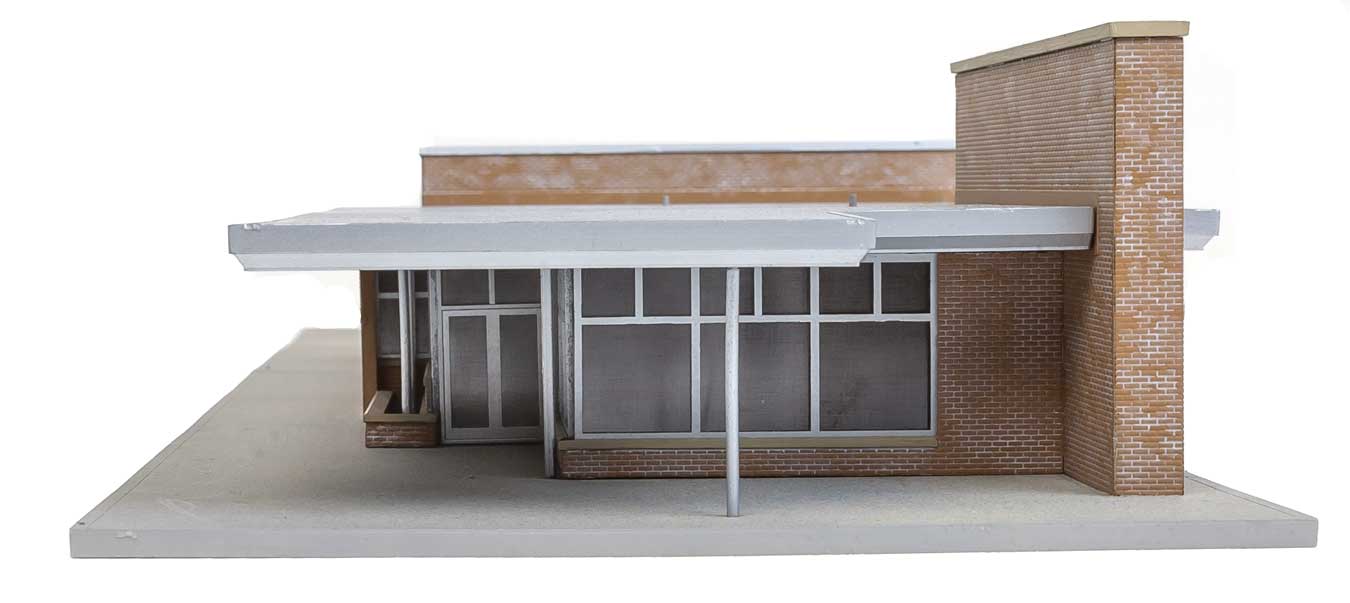Modern Brick Santa Fe Station - 7