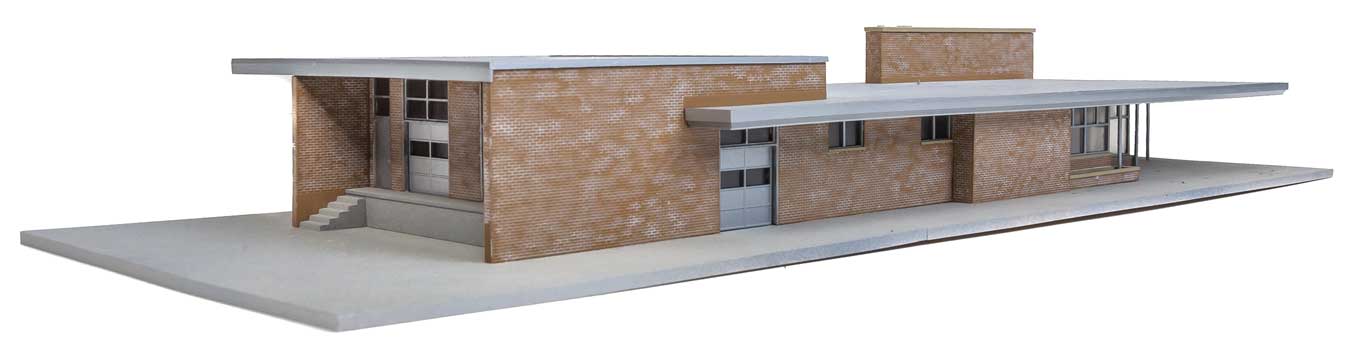 Modern Brick Santa Fe Station - 2