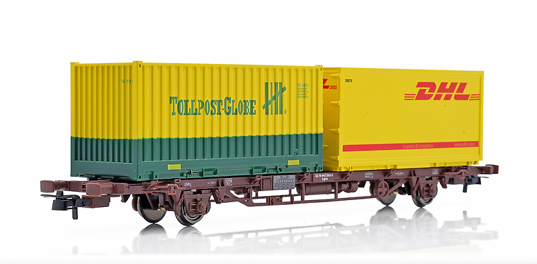 CargoNet Lgns 42 76 443 2062-9, m/2 x 23 Fots Cont.