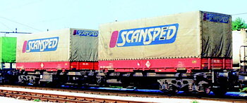 Cont. vagn Sgns 'Scansped', DSB