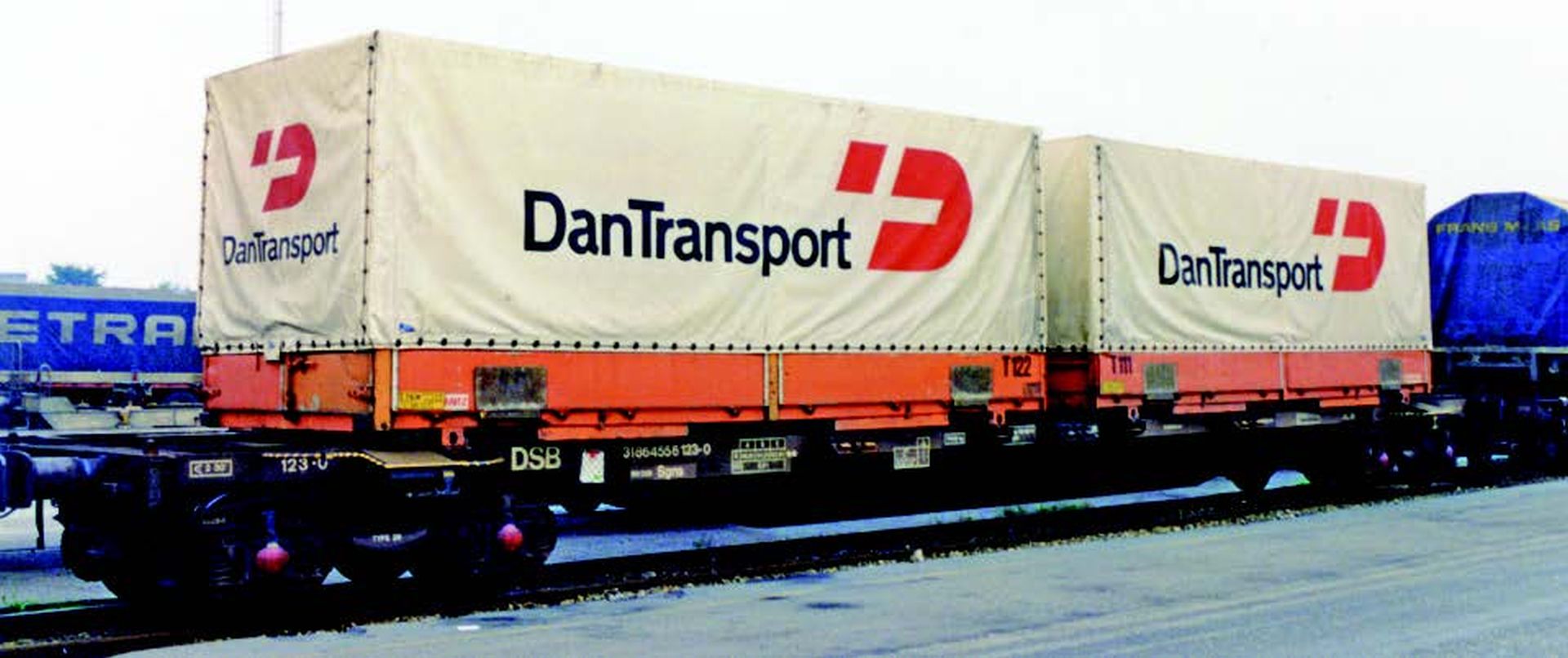 Cont. vagn Sgns 'Dan Transport', DSB