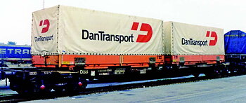 Cont. vagn Sgns 'Dan Transport', DSB