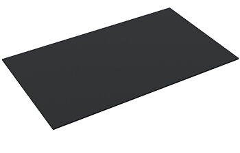 Skumgummiskiva i PE, 550x350mm, 5mm tjock