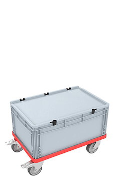 Transportvagn för Euro Containers