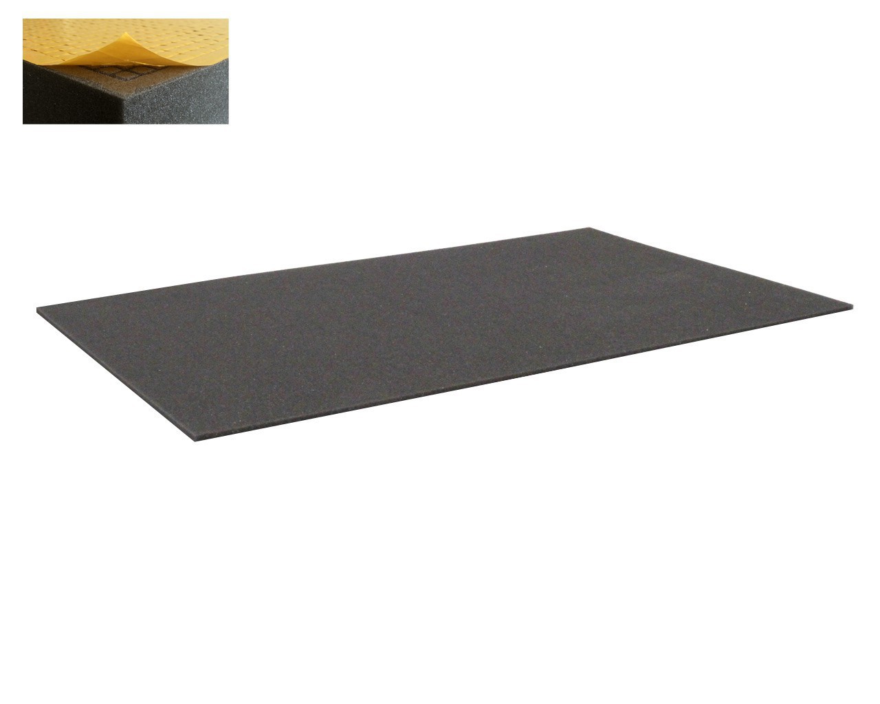 DS005BS 5 mm double-size Foam Cover / Topper - self-adhesive