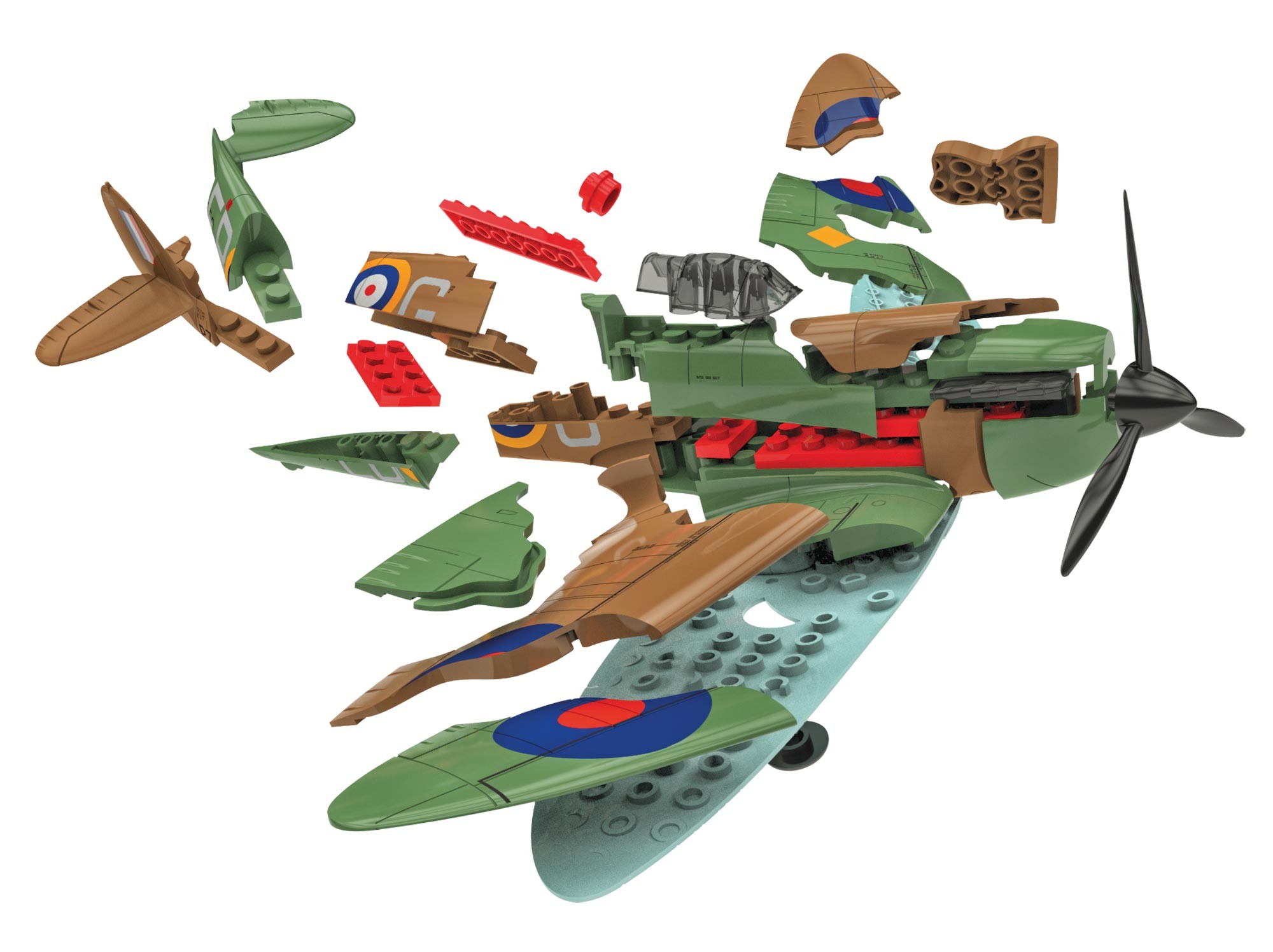 Supermarine Spitfire, Quick Build - 4