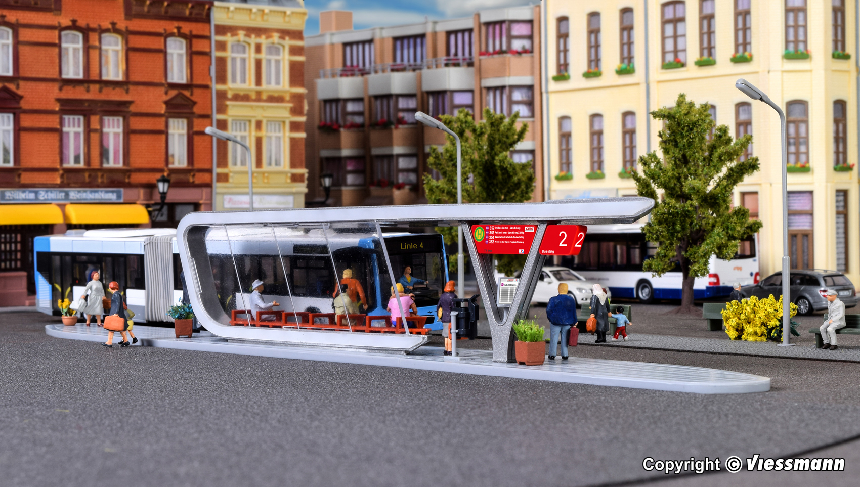 Busshållplats, modern - 4