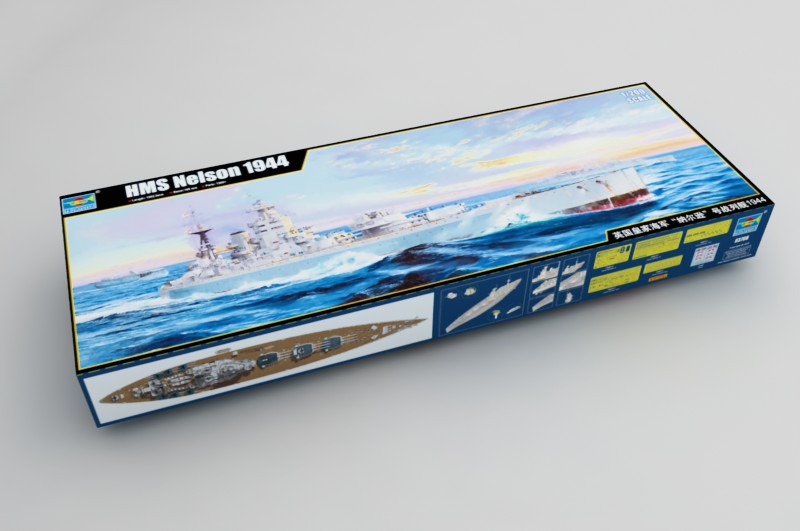 HMS Nelson 1944 (l=108 cm) 1/200 Trumpeter - 2