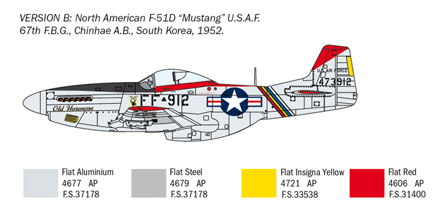 F-51D 'Korean War' 1/72 - 4