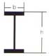 Mässing, I-profil 10x5 1.00mm