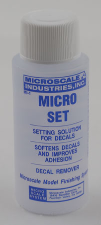Micro Set Decal Setting Solution Microscale Inc #MI-1