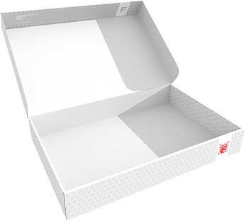 Förvaringslåda i kartong 550x345x75mm