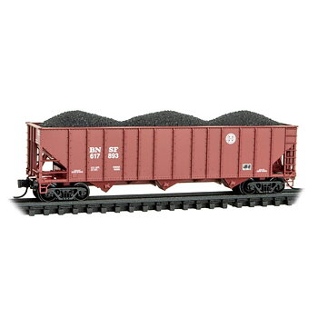 Hopper car 100 ton 3-bay covered BNSF #617893