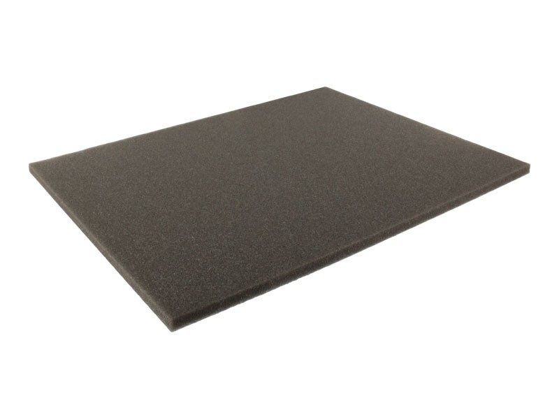 Skumgummiskiva i PE, 345x275mm, 4mm tjock
