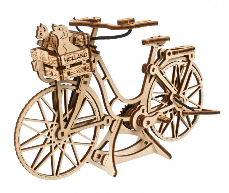 Ugears Dutch Bicycle, 3D Puzzle