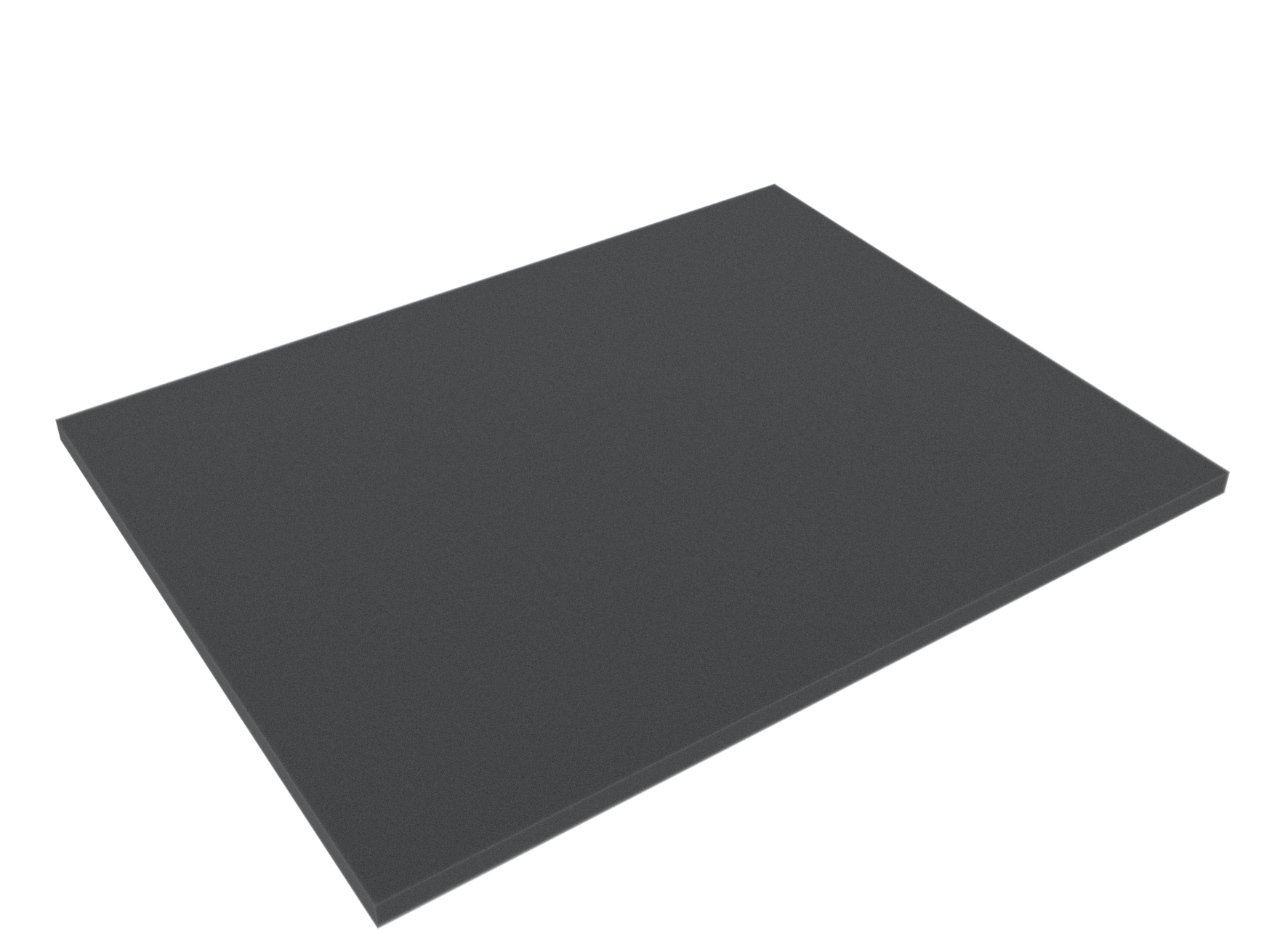 Skumgummiskiva i PE, 345x275mm, 10mm tjock