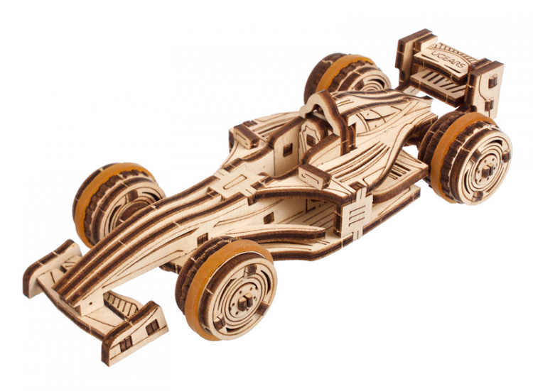 Ugears Tävlingsbil, 3D Pussel