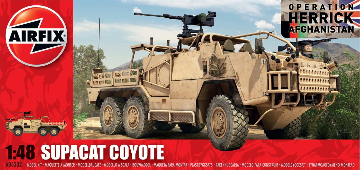 Supacat Coyote HMT600 1/48, Airfix