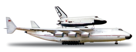 AN-225 Antonov & Buran Shuttle