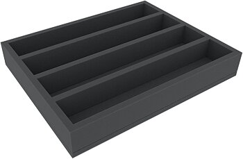 Skumgummi-inrede 345x275x40mm,