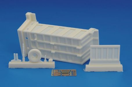 Dumperflak, byggsats i resin/m