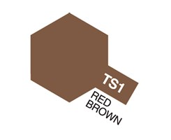 TS-1 Red Brown, Tamiya Spray (Plast)