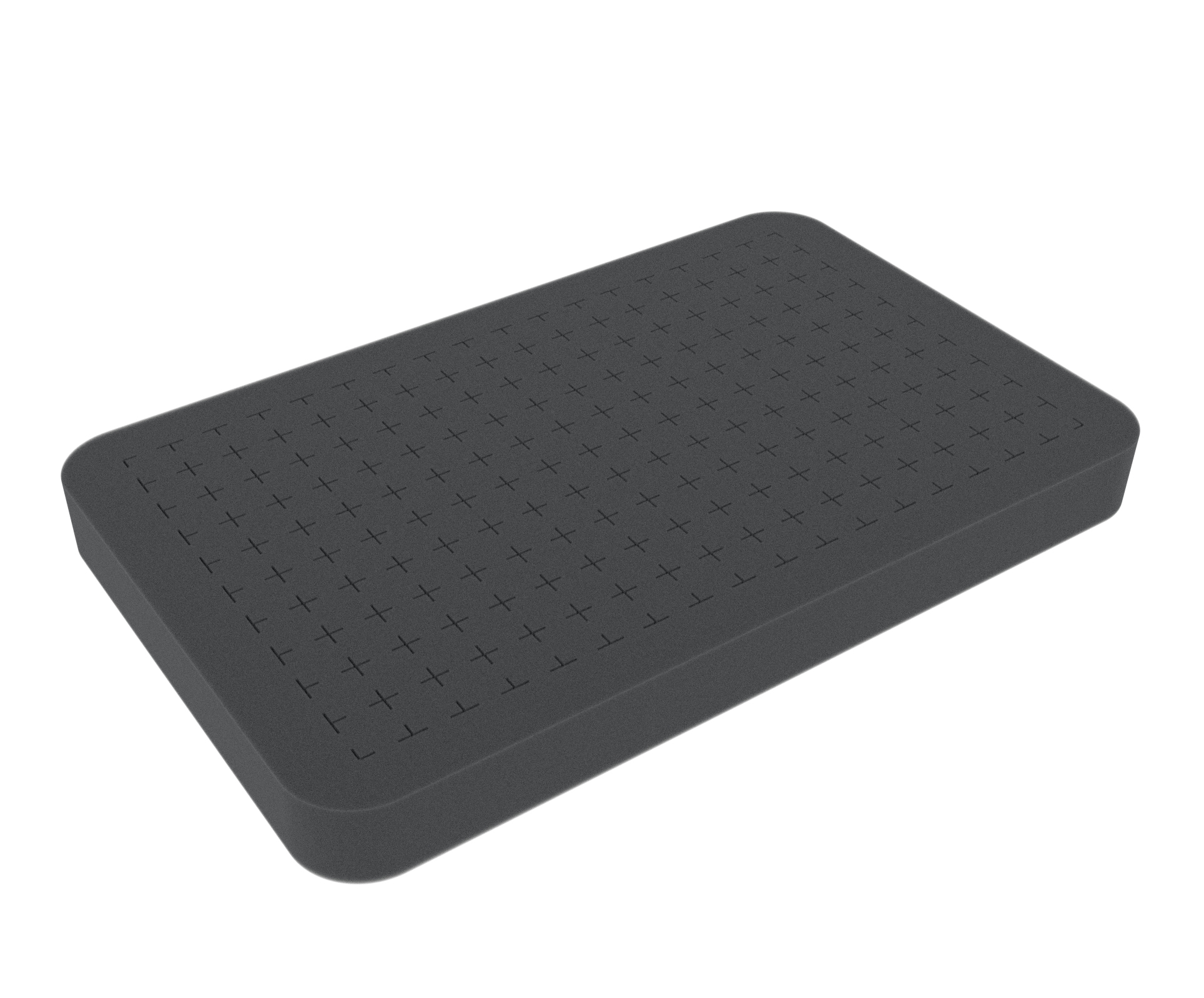 HS025R half-size Raster Foam Tray 25 mm