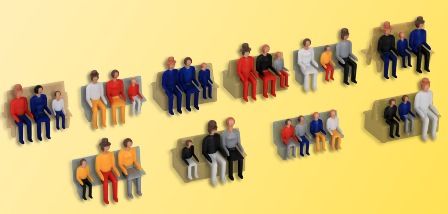 Figurer, sittande, 30st
