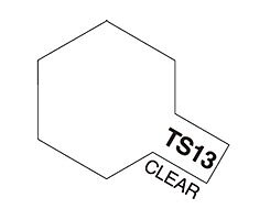 TS-13 Clear, Tamiya spray (Plast)