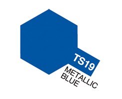 TS-19 Metallic Blue, Tamiya spray (plast)