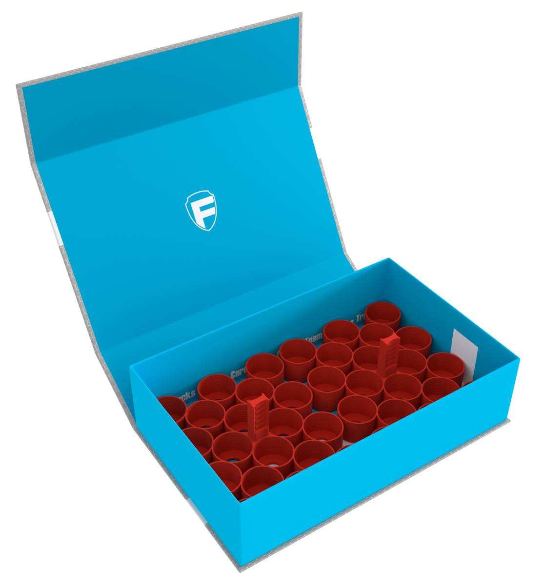 Feldherr Magnetic Box blue for 36 Citadel paint pots (18 ml / 24 ml)