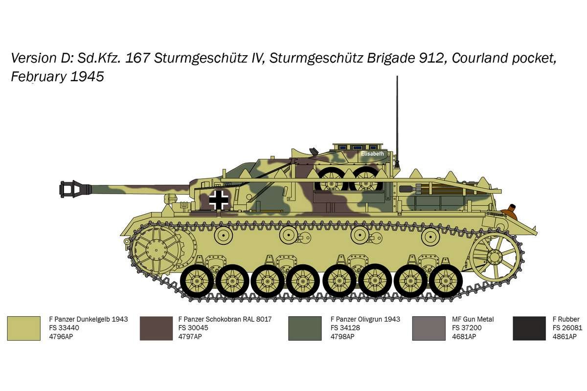 Sd.Ktz. 167 Sturmgeschütz IV 1/35 - 5