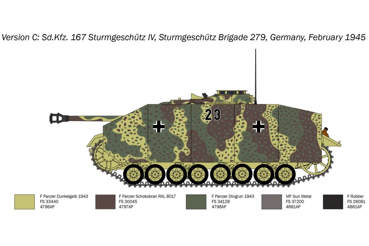 Sd.Ktz. 167 Sturmgeschütz IV 1/35 - 4