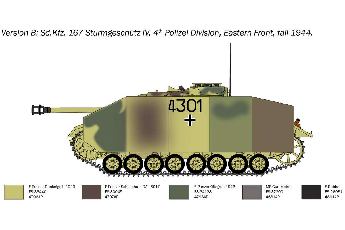 Sd.Ktz. 167 Sturmgeschütz IV 1/35 - 3