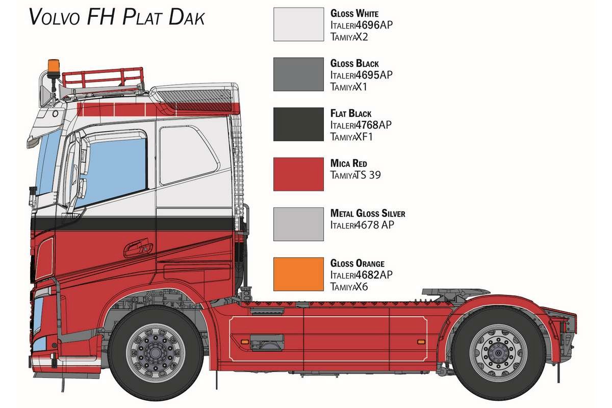 Volvo FH 'Plat Dak', 1/24 - 3