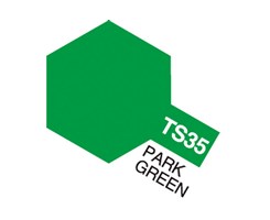 TS-35 Park Green , Tamiya spray (Plast)