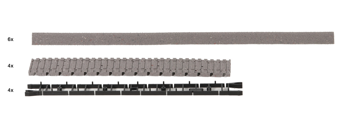 Banvall för flex med träsliper - 2