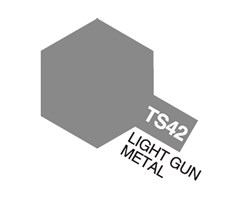 TS-42 Light Gun Metal , Tamiya spray (Plast)