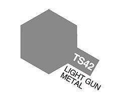 TS-42 Light Gun Metal , Tamiya spray (plast)