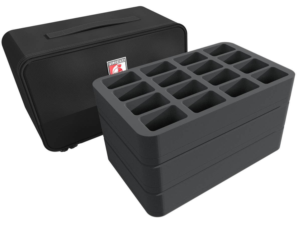 Feldherr MINI bag for Citadel tools + 12 model color bottles + brushes