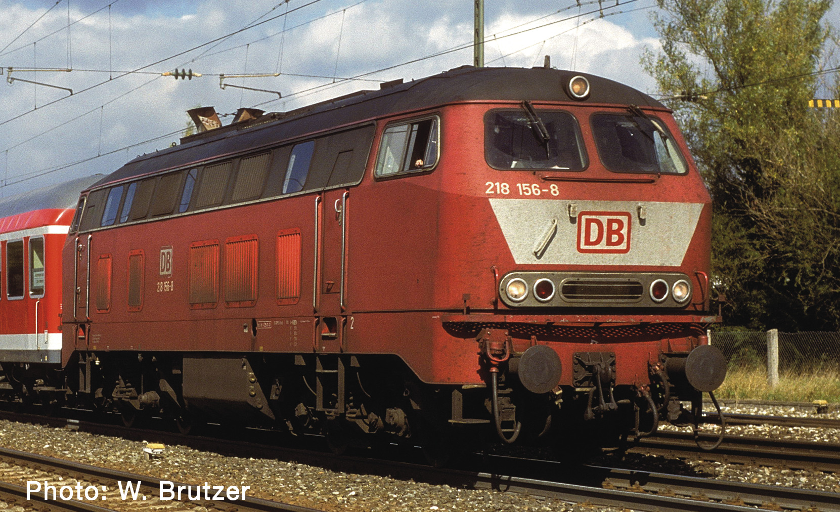 Diesellok 218 156-8