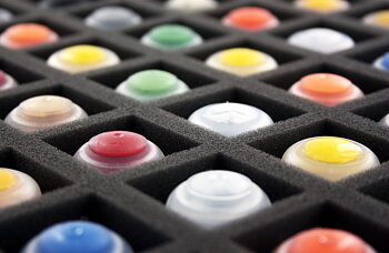 FS050WH41 foam tray for Citadel paint pots (12 ml) - 48 compartments