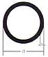 Mässing-rör 6x0.5 innerd 5mm