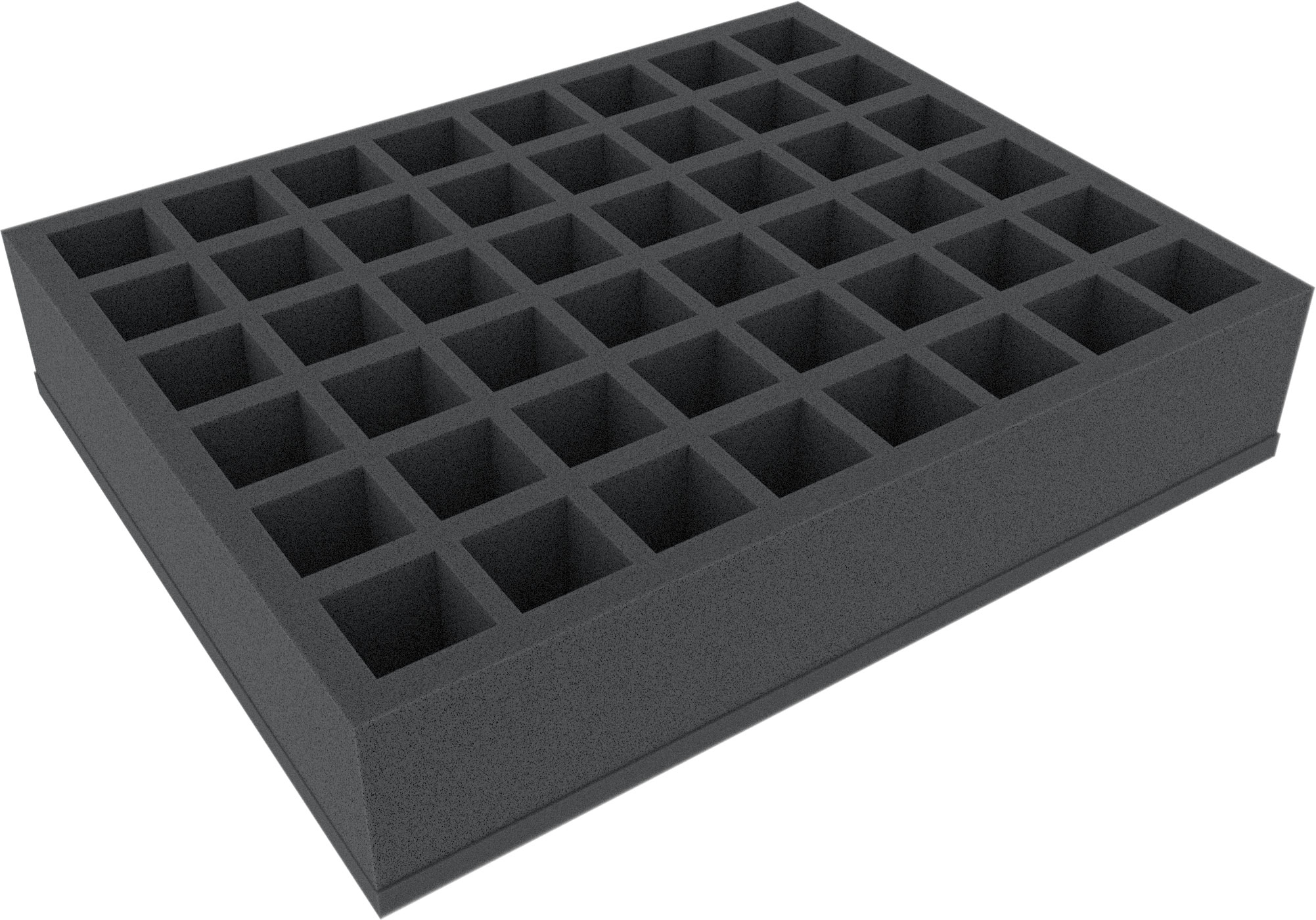 Skumgummi-inrede 345x275x70mm,