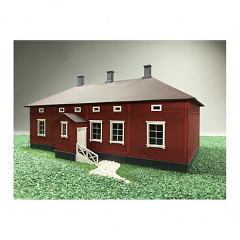 Bostadshus, laser cut 1/87