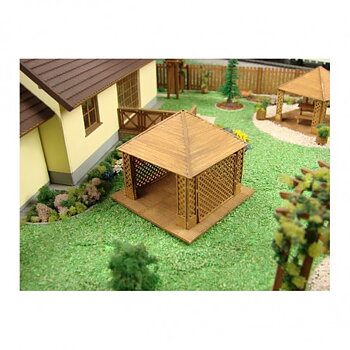 Paviljon I, laser cut 1/87