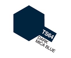 TS-64 Dark Mica Blue, Tamiya spray (plast)