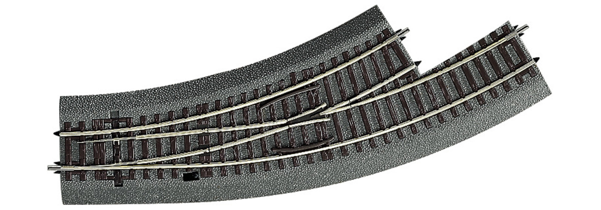 Kurvväxel BWl 2/3 polariserande, vä