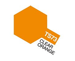 TS-73 Clear Orange, Tamiya spray (plast)