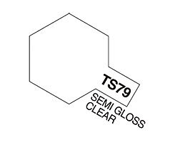 TS-79 Semi-Gloss Clear, Tamiya spray (plast)